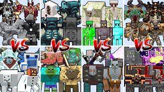 MOST POWERFUL MOB TEAMS TOURNAMENT | Minecraft Mob Battle