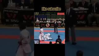 best throwing techniques in kumite #kumite #karate #youtube