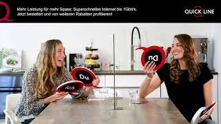 Quickline mit Tanja Hüberli & Nina Betschart | Ich oder Du zum Thema «Internet»