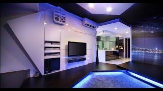 Hi-Tech.Beautiful home interior. Slide show interior. Hi-Tech Interior design.