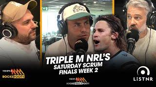 Wade Graham Defends Nicho Hynes In Heated Debate! | Saturday Scrum | Triple M NRL