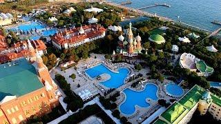 4K UHD Video- WOW Kremlin Palace Antalya From The Air