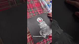 #snowman #frostythesnowman #craftaddict #shavingcream #cute #fypシ゚ #craftylife