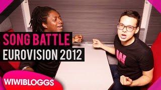 2012 Eurovision Song Contest battle on train | wiwibloggs