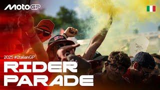 Rider Parade | 2025 Italian GP