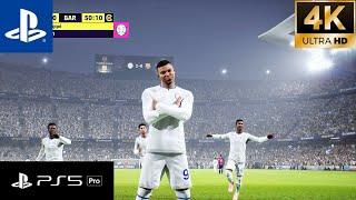 eFootball 2025 PS5 Pro 4K 60FPS Gameplay (Real Madrid vs Barcelona)