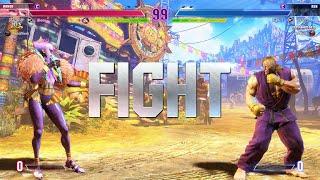 Street Fighter 6  iDom (Manon) Vs Angrybird (Ken)  SF6 High Level Match's!