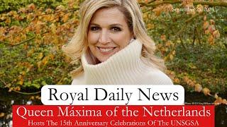 Royal Celebration! Queen Máxima of the Netherlands Hosts An Event In New York City & More #RoyalNews