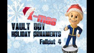 Обзор vault boy holiday ornaments