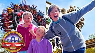  Alton Towers: An Epic Day Trying The BIG Rides