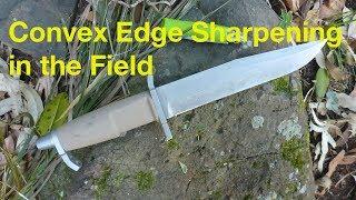 Sharpening a Convex Edge in the Field