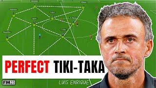 Luis Enrique SENSATIONAL 4-3-3 | 24,000+ Passes & 66% Possession | Best FM23 Tactics