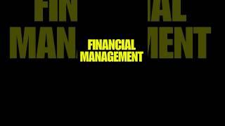 Financial Management | Is It All About Money?