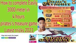 How to complete Easily easily 3000 meter deer pirates treasure game Latest tricks 2023