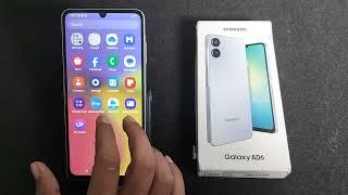 How to Show battery percentage in Samsung Galaxy A06 || samsung me battery  percentage Kaise Dekhe