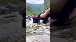 This is how shoot  in the arms of  nature mother  #pahadi #travelvlog #trending #pahadi #mountain ️