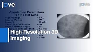 High Resolution 3D Imaging: Biological Samples By Micro CT l Protocol Preview