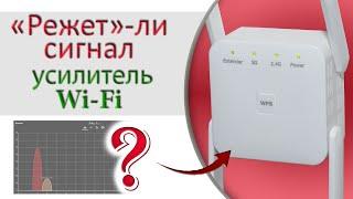 Tests of a dual-band Wi-Fi signal amplifier, repeater from China