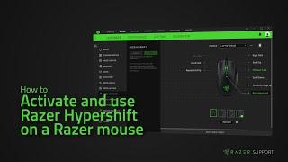 How to activate and use Razer Hypershift on a Razer mouse