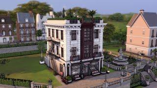 Studio San Andres | Sims 4 CC Speed Build | Music Store & Apartments