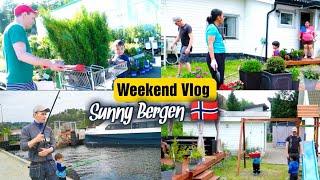 WEEKEND VLOG : Plant Shopping, Gardening, Fishing /Filipina life in Norway /Analy MC