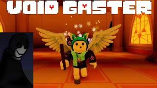 Defeating Void Gaster! Undertale Monster Mania Reborn and Magic Wand (Fear) Review -Roblox