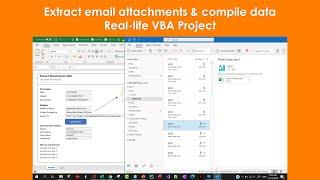 VBA to download email attachments from Outlook with multi Criteria. Real-life Automation Project