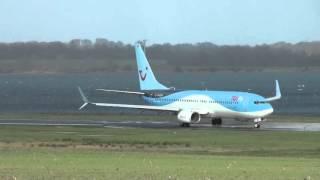 Boeing 737-800 passagerfly for første gang i Sønderborg Lufthavn