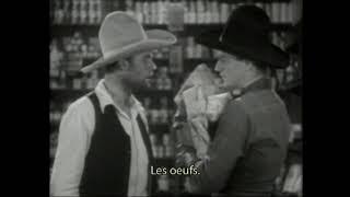 John Wayne  « Eggs ! » (Funny scene of Sagebrush Trail, 1933) VOSTFR