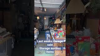 All items from previous Storage lockers #garagesale #treasurewars #growyoutube #storagelockerfinds