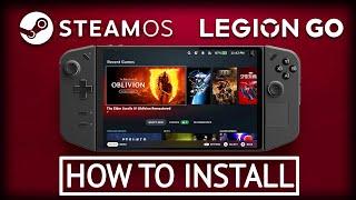 How To Install Official SteamOS On PC Gaming Handhelds: Lenovo Legion GO