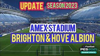 PES 2021  English American Express Community Stadium  Update 2023