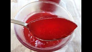 ЖЕЛЕ ИЗ КРАСНОЙ СМОРОДИНЫ. Лучше мармелада/Redcurrant jelly/Ruĝriba ĵeleo/Rote Johannisbeermarmelade