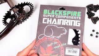 Blackspire Snaggletooth narrow-wide single chainring for Shimano XTR M9000/9020 UNBOXING and INSTALL