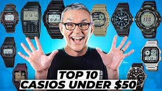 Top 10 Casios Under $50 - 2024!