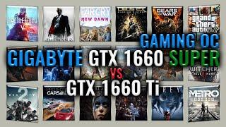 GIGABYTE GTX 1660 SUPER GAMING OC vs GTX 1660 Ti Benchmarks | 59 tests