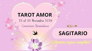 SAGITARIO| Giro a mejor! Quiere compartir más contigo  TAROT AMOR NOVIEMBRE 2024