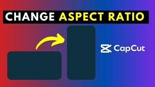 How to change frame size on capcut 2024 | change video aspect ratio capcut apps