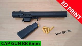 The Welrod Pistol Shell Ejecting Cap Gun BB 6mm