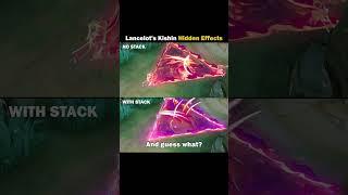 Lancelot's Kishin Hidden Effects