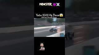 Monster| 3500 HP modified Turbo WW #monster #3500ho #drift #shorts