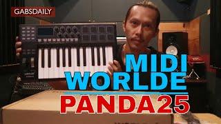 Review Midi Controller WORLDE PANDA 25 USB - Unboxing [Bahasa Indonesia ]