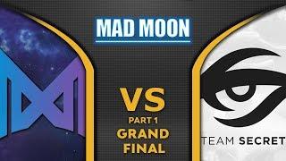 Nigma vs Secret Grand Final WePlay! Mad Moon 2020 Highlights Dota 2 - [Part 1]