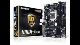 Gigabyte LGA1151 Intel H110 Micro ATX DDR4 Motherboard GA H110M A