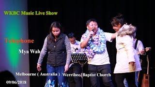 Karen Song  2018 ( WKBC Musiv Live Show - Melbourne ) Telephone By Mya Wah