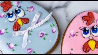 Имбирные пряники: Мастер-класс : Пасхальные пряники/How to decorate Easter Cookies