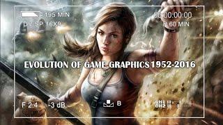 Evolution of Video Game Graphics 1952 - 2016