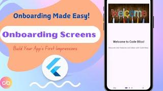 How to add an Onboarding Screen in Flutter? Here’s how!!