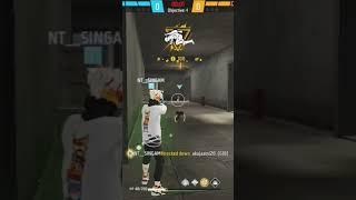 1VS3  TEAM WIPE  CSR pushing #ff#garenafreefire #freefiremax #ntgaming #freefireshorts