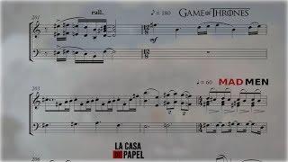 The TV Theme French Horn Medley ||  SHEET MUSIC VIDEO
